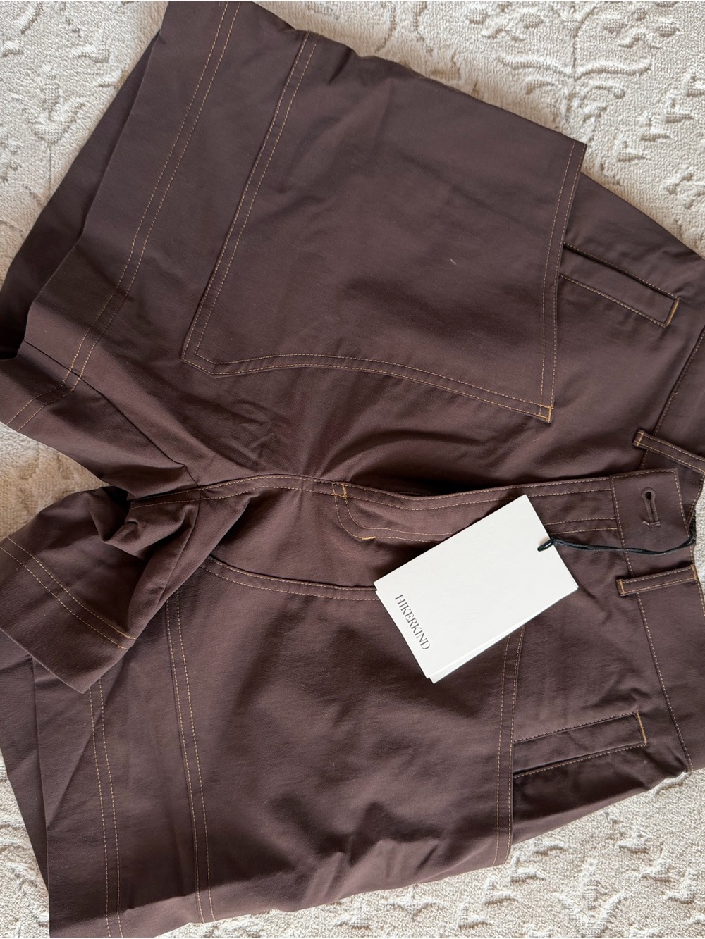 Hikerkind 8 Pocket Shorts in Garnet NWT - Picture 5 of 7